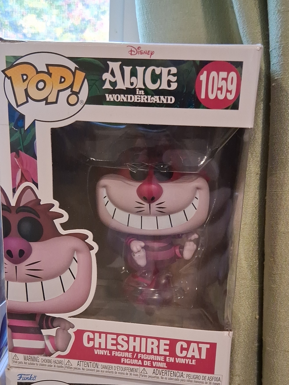 Funko Cheshire Cat Pop! Vinyl Figure - Pink, Purple